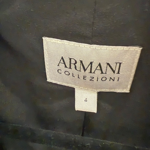 Armani Collezioni Black Blazer size 4 - Picture 2 of 3